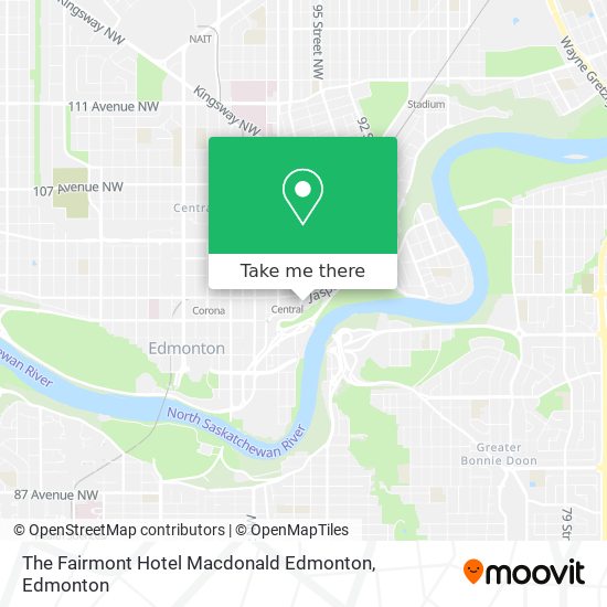 The Fairmont Hotel Macdonald Edmonton plan