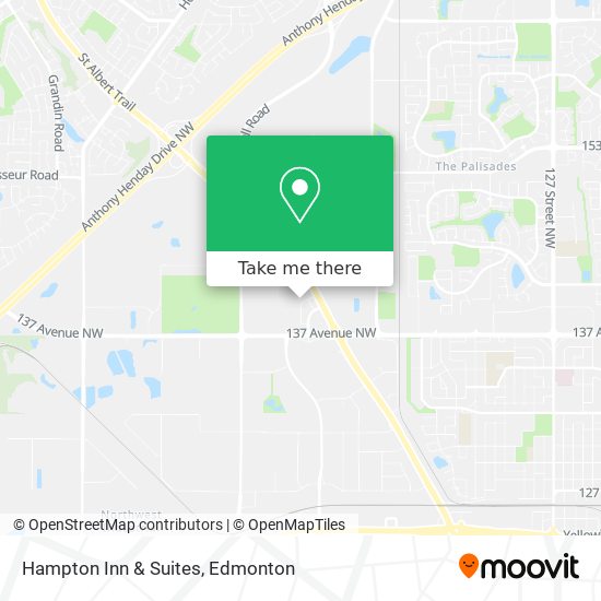 Hampton Inn & Suites map