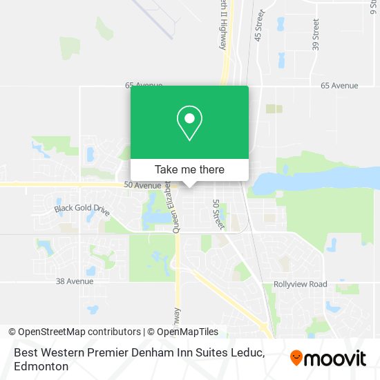 Best Western Premier Denham Inn Suites Leduc plan