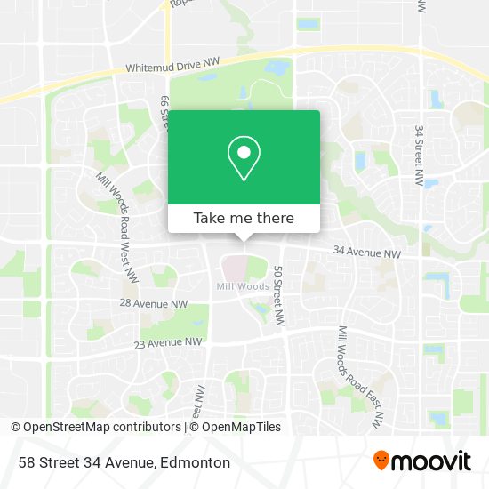 58 Street 34 Avenue map