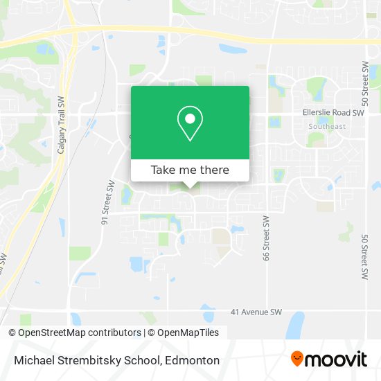 Michael Strembitsky School map