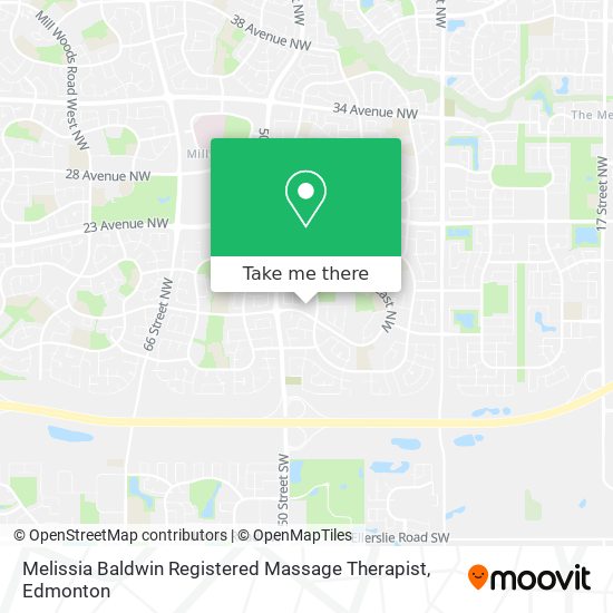 Melissia Baldwin Registered Massage Therapist plan