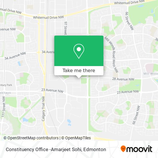 Constituency Office -Amarjeet Sohi plan