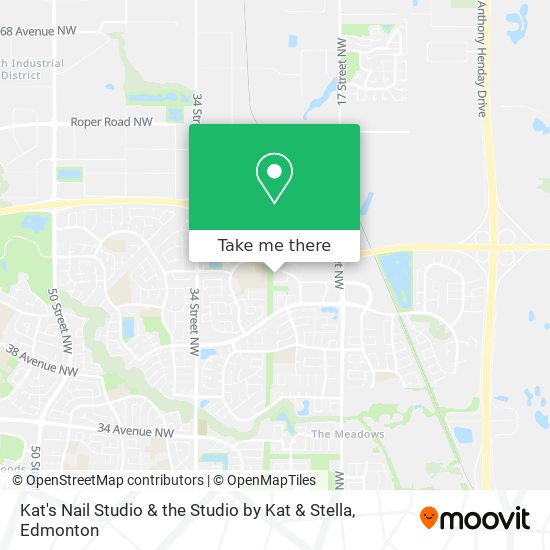 Kat's Nail Studio & the Studio by Kat & Stella map