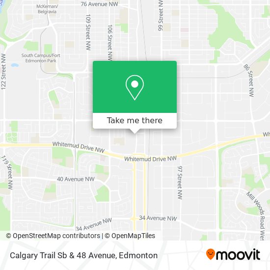 Calgary Trail Sb & 48 Avenue plan