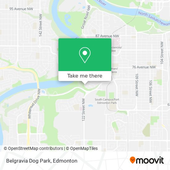 Belgravia Dog Park map