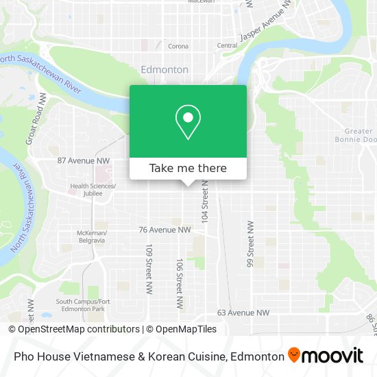 Pho House Vietnamese & Korean Cuisine map
