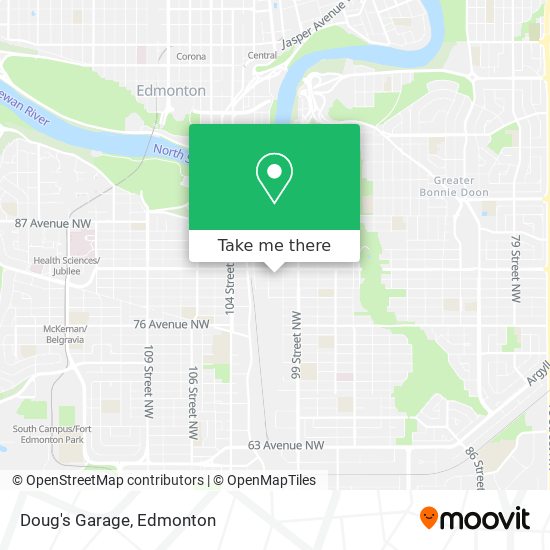 Doug's Garage map