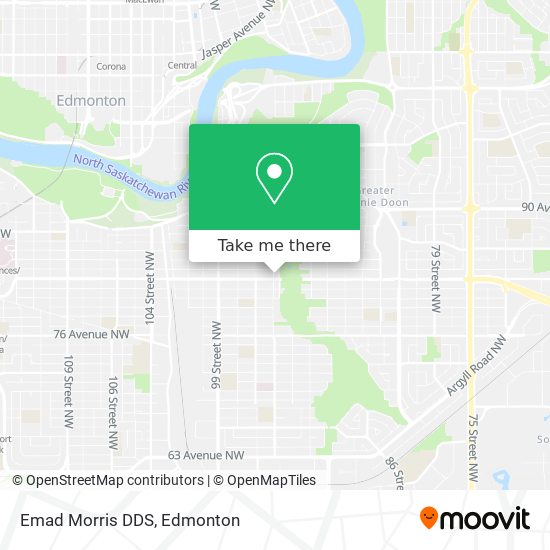 Emad Morris DDS map