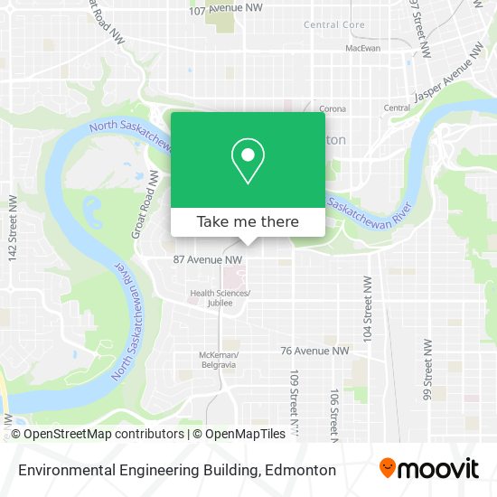 Environmental Engineering Building map