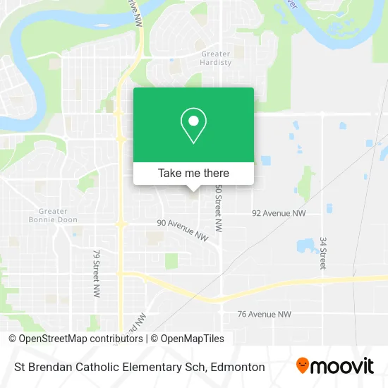 St Brendan Catholic Elementary Sch map