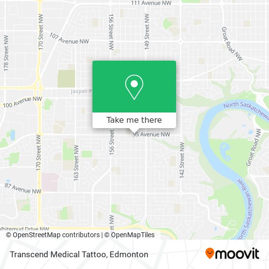 Transcend Medical Tattoo map