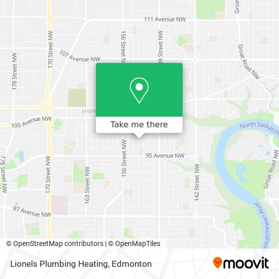 Lionels Plumbing Heating map