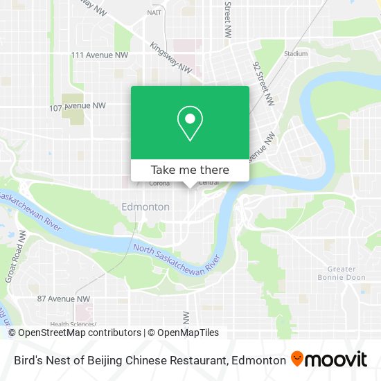 Bird's Nest of Beijing Chinese Restaurant map