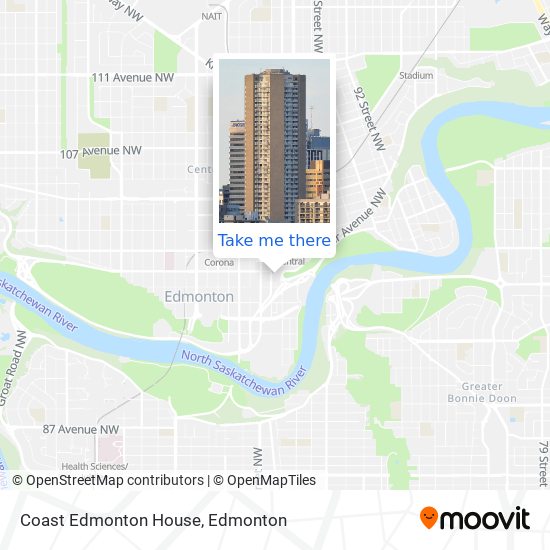 Coast Edmonton House map
