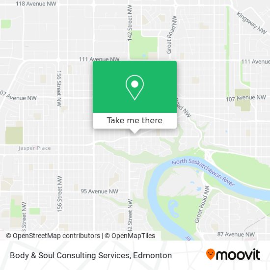 Body & Soul Consulting Services map