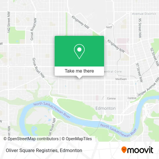 Oliver Square Registries map