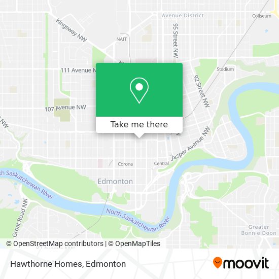 Hawthorne Homes map