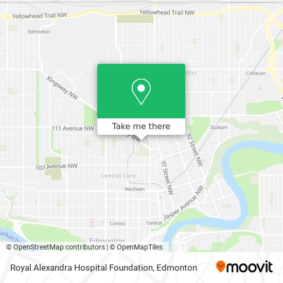 Royal Alexandra Hospital Foundation plan