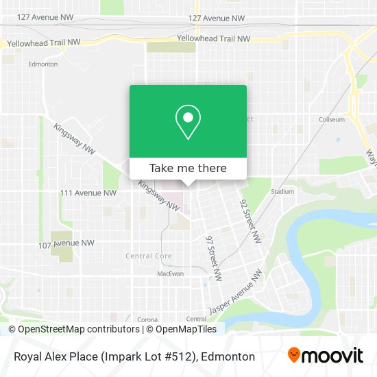 Royal Alex Place (Impark Lot #512) map