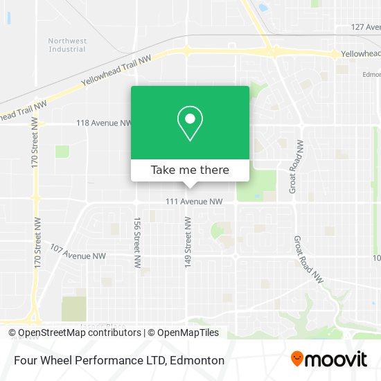Four Wheel Performance LTD map