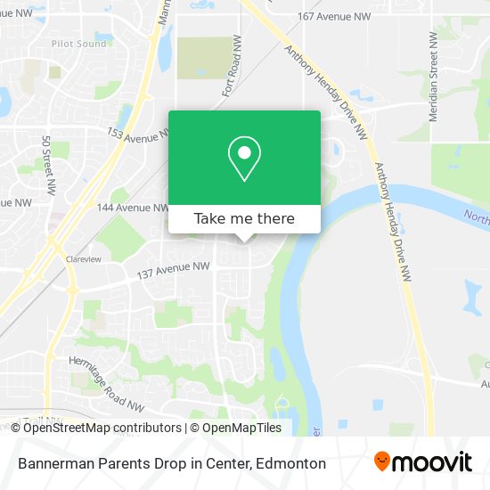 Bannerman Parents Drop in Center map