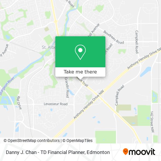 Danny J. Chan - TD Financial Planner map