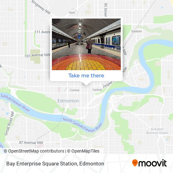 Bay Enterprise Square Station plan