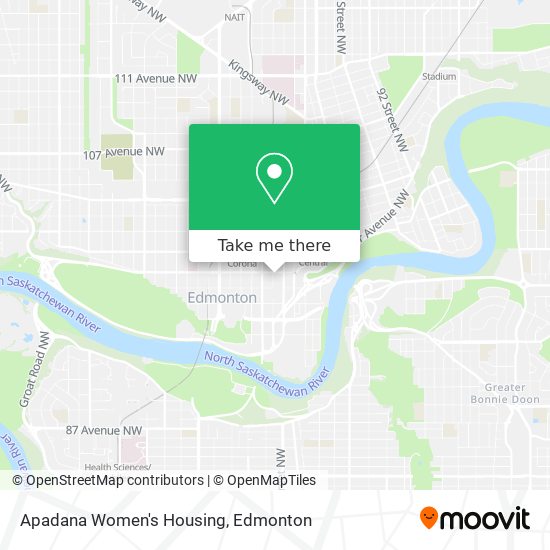 Apadana Women's Housing map