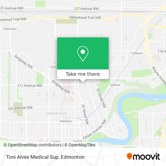 Toni Alves Medical Sup map