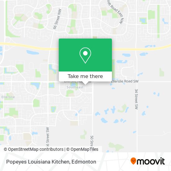 Popeyes Louisiana Kitchen map