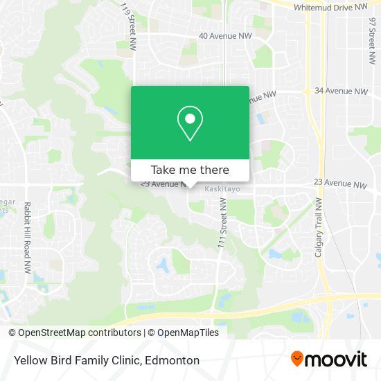 Yellow Bird Family Clinic map