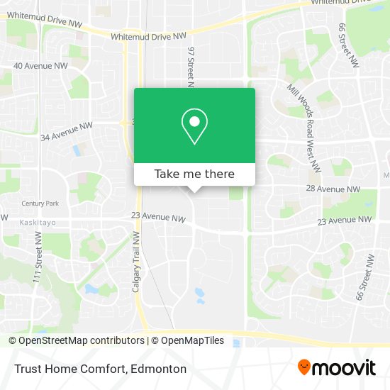 Trust Home Comfort map