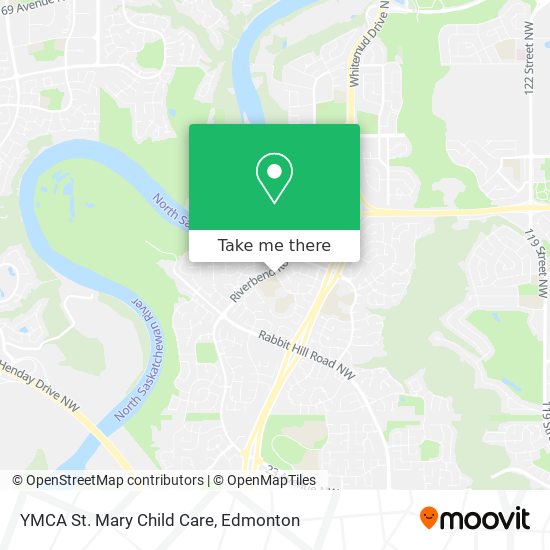 YMCA St. Mary Child Care map