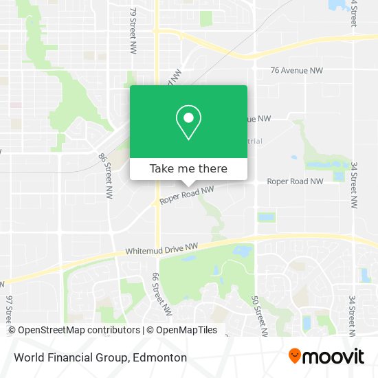 World Financial Group map