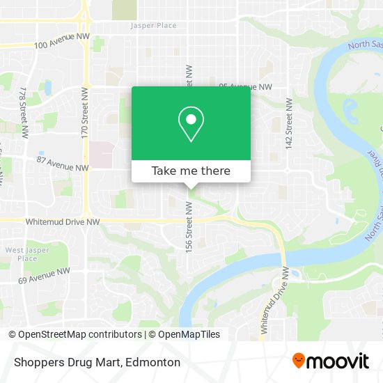 Shoppers Drug Mart map