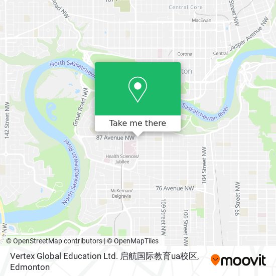 Vertex Global Education Ltd. 启航国际教育ua校区 map