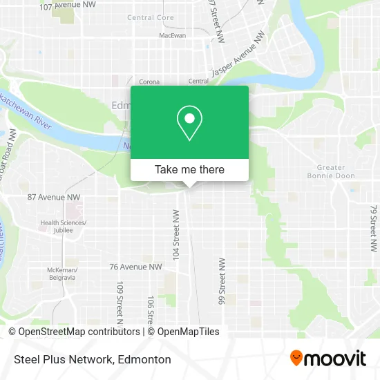 Steel Plus Network map