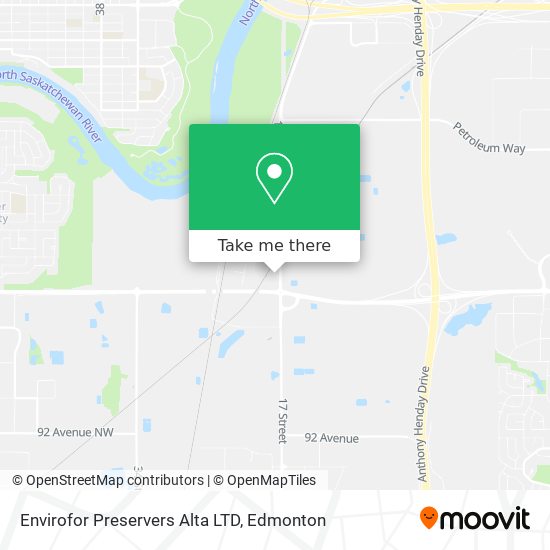 Envirofor Preservers Alta LTD map