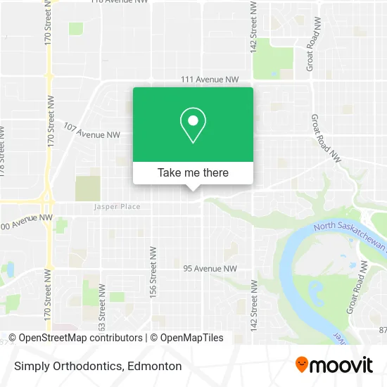 Simply Orthodontics map