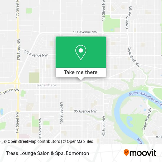 Tress Lounge Salon & Spa map