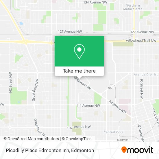 Picadilly Place Edmonton Inn plan