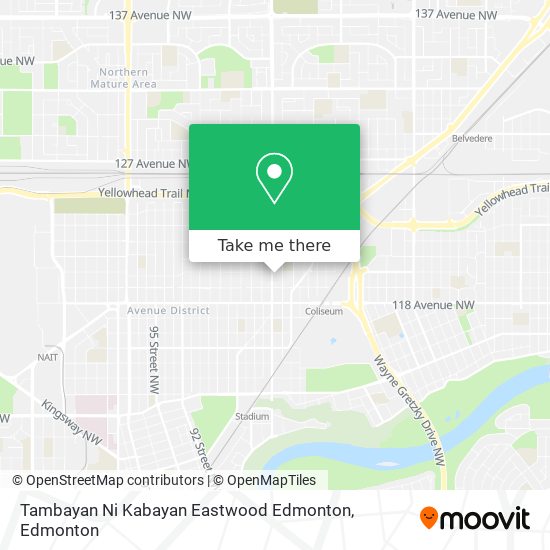 Tambayan Ni Kabayan Eastwood Edmonton map