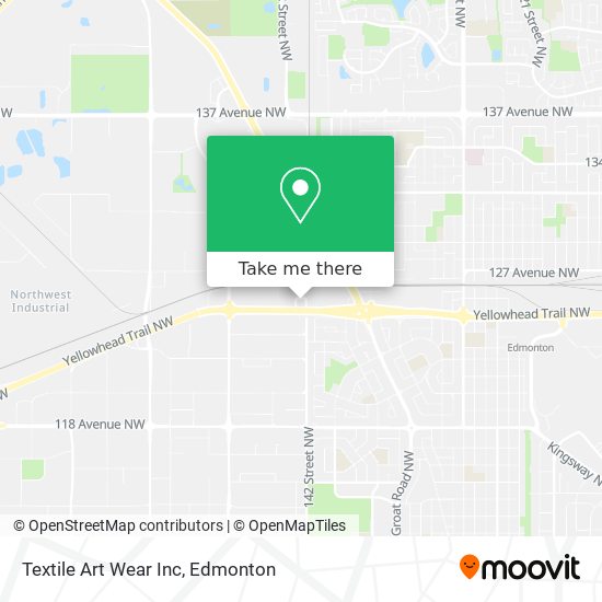 Textile Art Wear Inc map