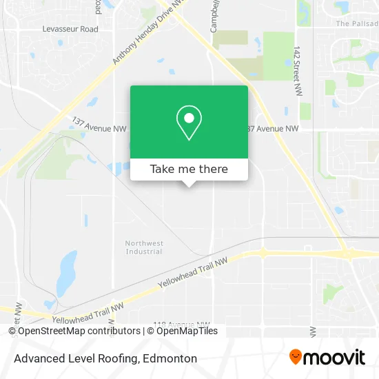 Advanced Level Roofing map