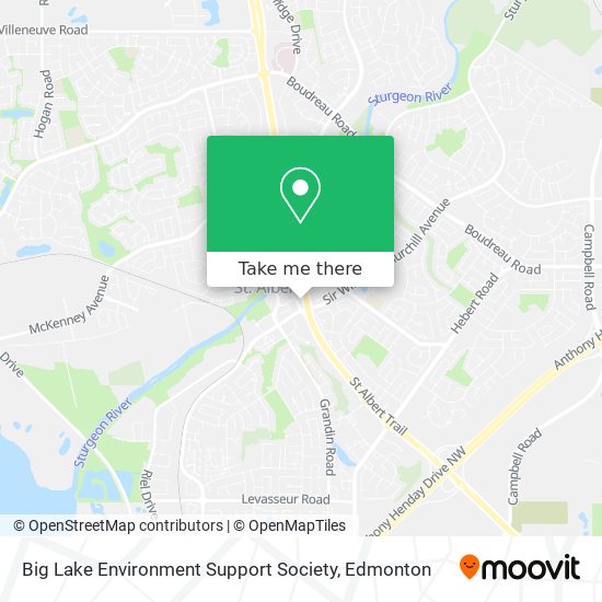 Big Lake Environment Support Society plan