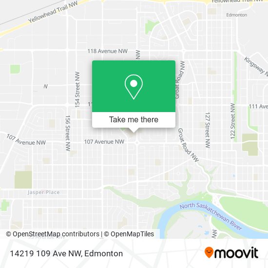 14219 109 Ave NW map