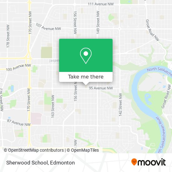 Sherwood School map