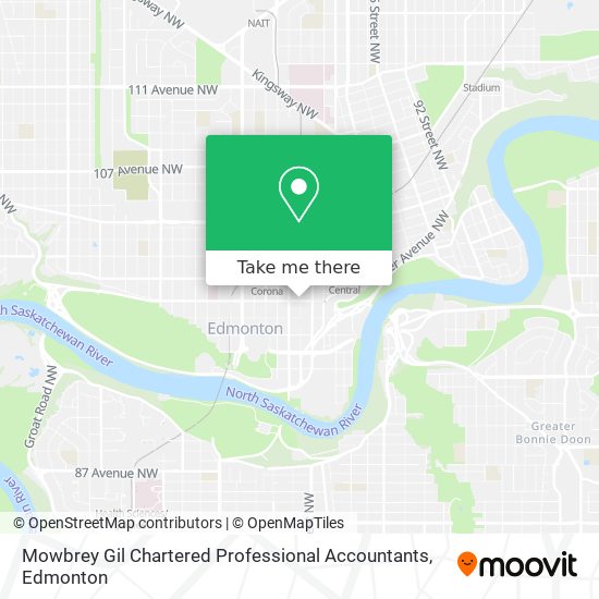 Mowbrey Gil Chartered Professional Accountants map