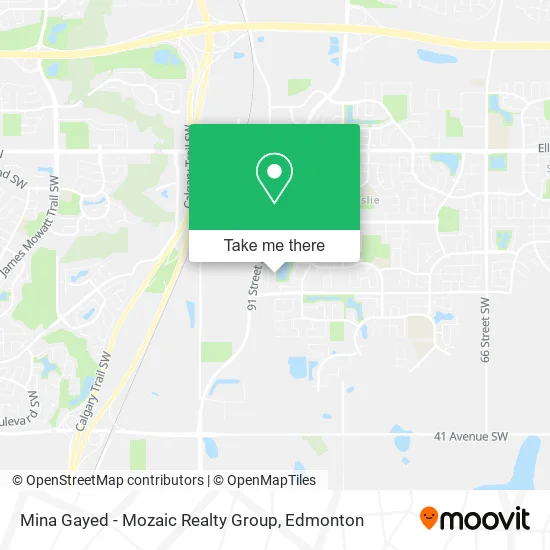 Mina Gayed - Mozaic Realty Group map